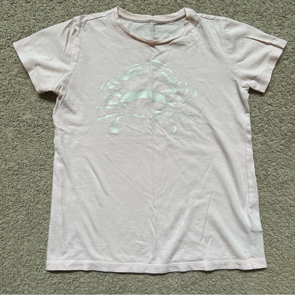 Crewcuts Light Pink Crab T-Shirt